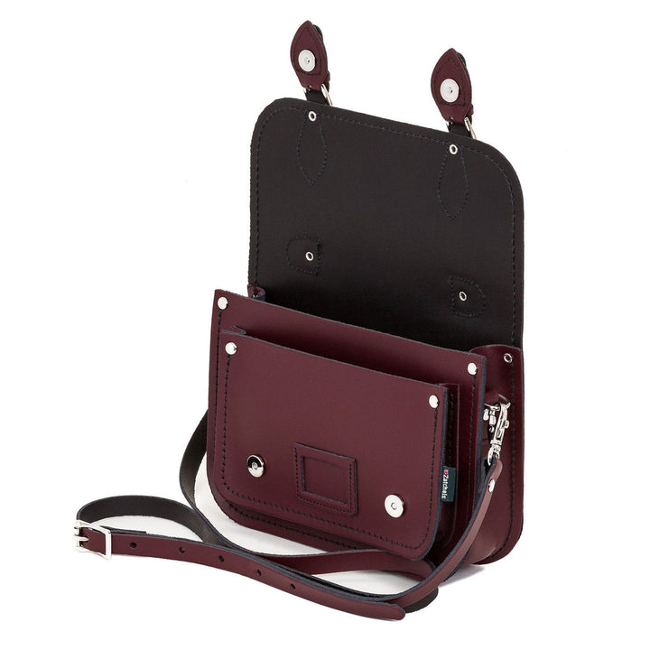 Handmade Leather Midi Satchel by Zatchels.