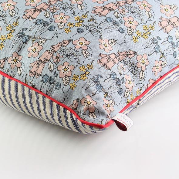 Wild Flower Cushion by Poppy Treffry.