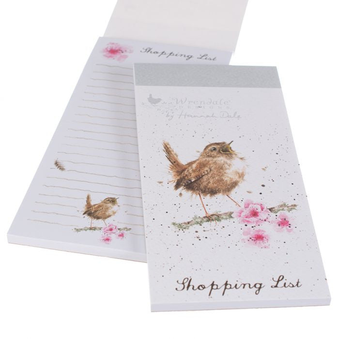Little Tweets Shopping List Pad by Hannah Dale for Wrendale Designs.