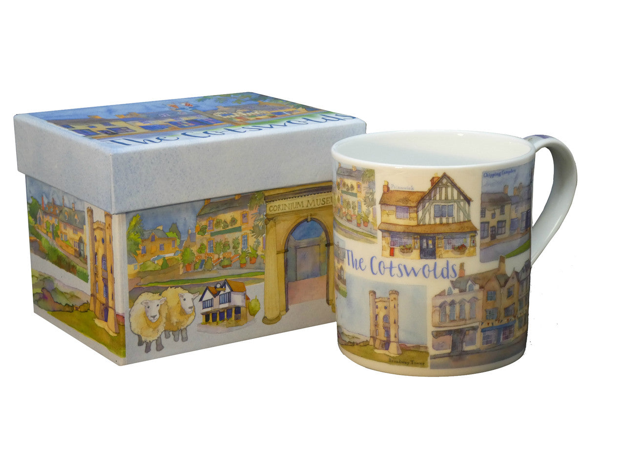 Emma Ball The Cotswolds Bone China Mug (Boxed)