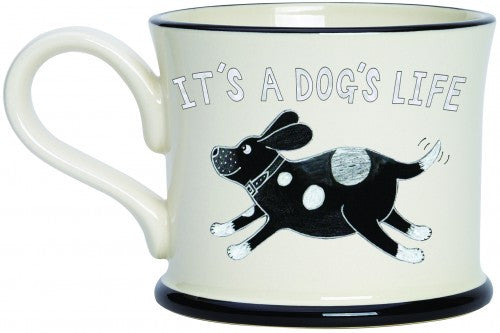 Life in the Old Dog Yet Mug by Moorland Pottery – The Bee's Knees British  Imports