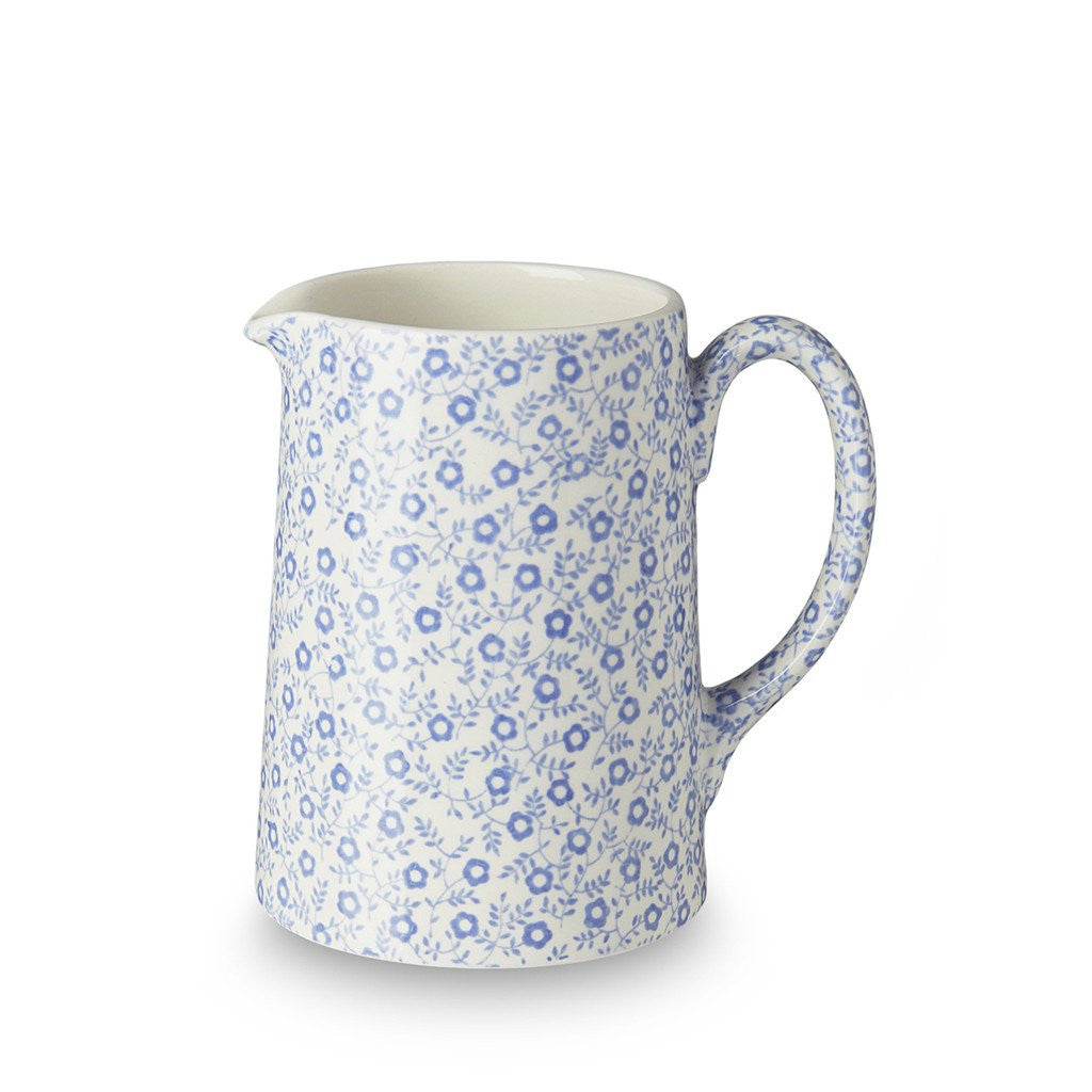 Burleigh Blue Felicity Blue Tankard Jug