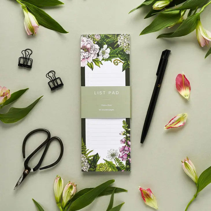 Summer Garden To Do List Pad by Catherine Lewis Design