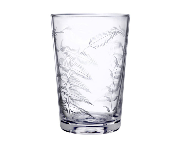 Tumbler with Fern Design by The Vintage List.