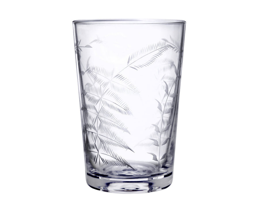 Tumbler with Fern Design by The Vintage List.