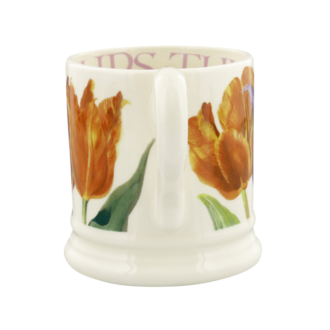 Emma Bridgewater Tulips hand made 1/2 pint mug