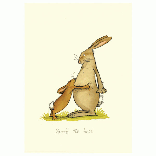 You're the Best Greetings Card by Anita Jeram.