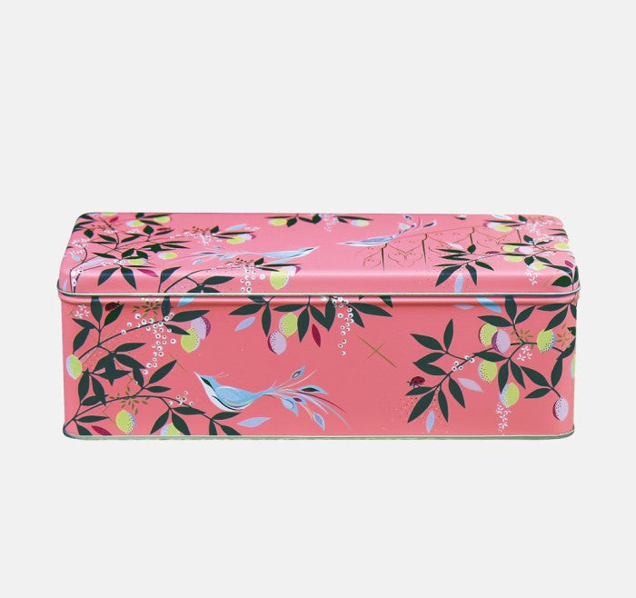 Coral Orchard Long Deep Rectangular from British Lifestyle Brand Sara Miller.
