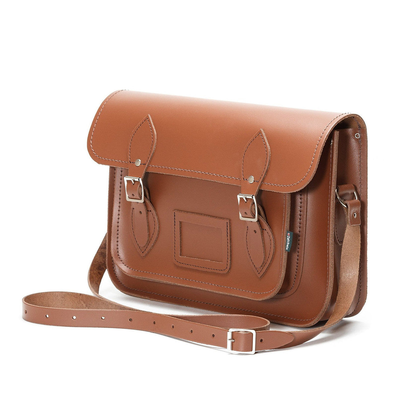 Handmade Leather Classic Satchel by Zatchels.