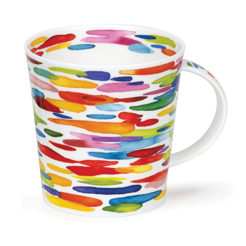 Fine Bone china Cairngorm Slapdash Red Mug