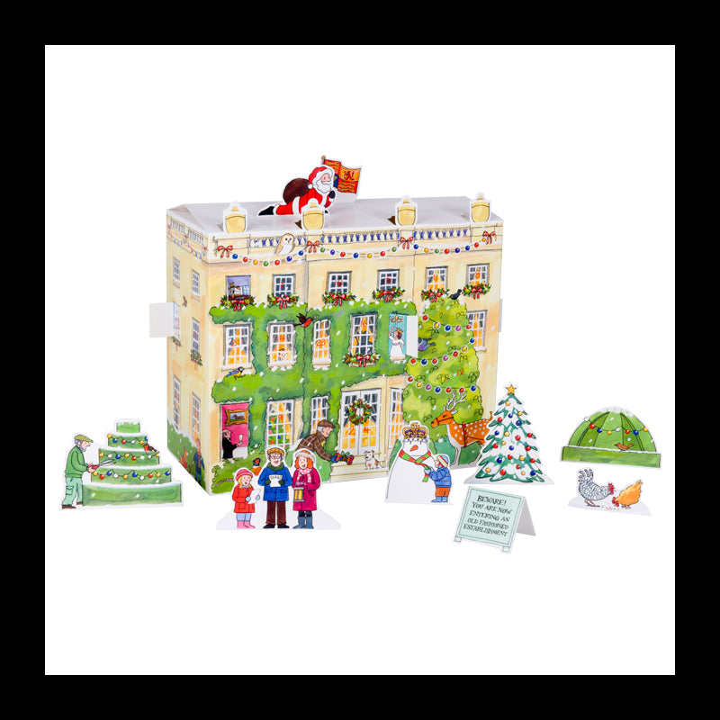 Highgrove House 3D Advent Calendar by Alison Gardiner.