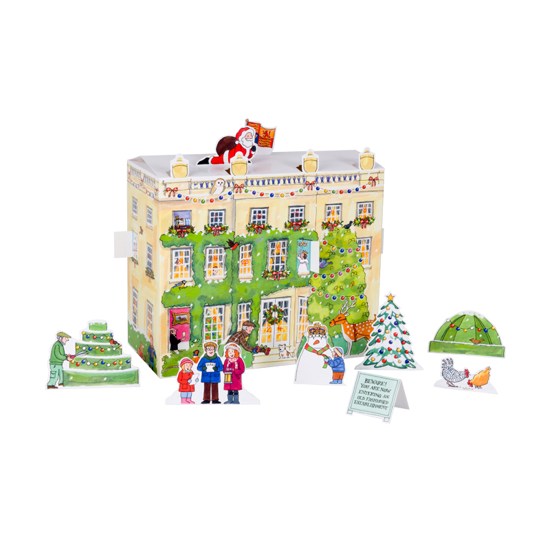 Highgrove House 3D Advent Calendar by Alison Gardiner.