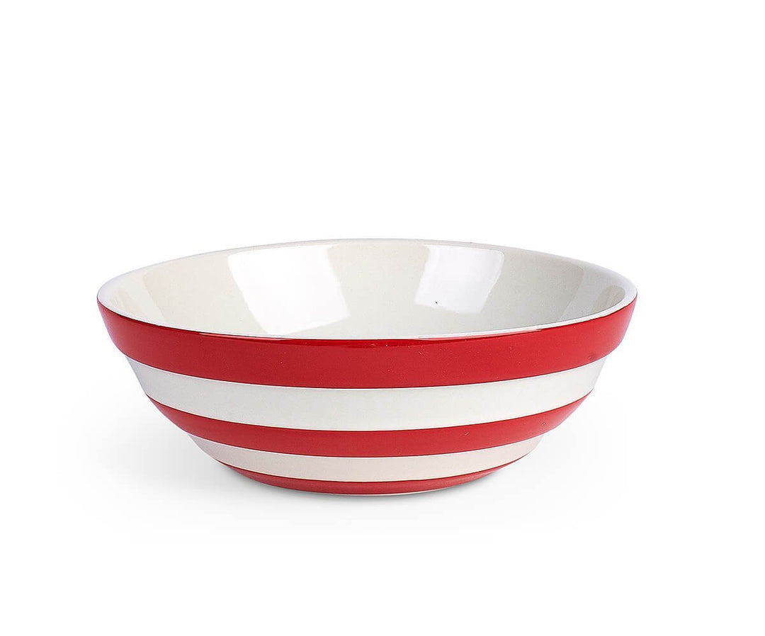 Cornishware Cereal Bowl - Red