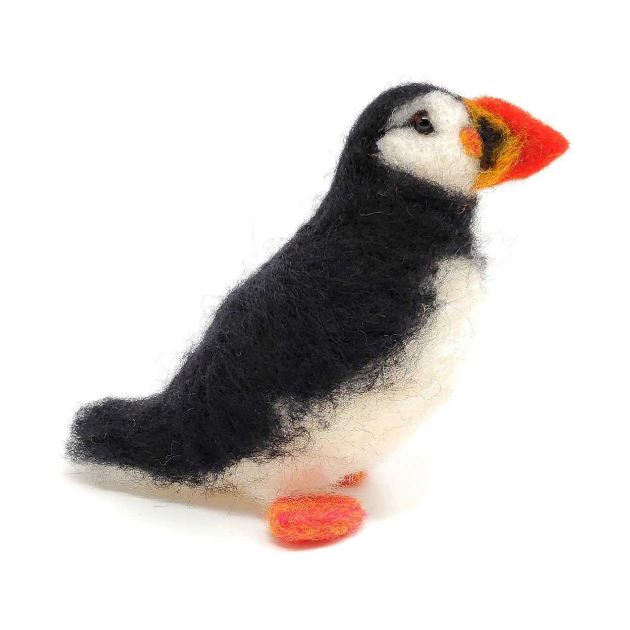 British Birds - Atlantic Puffin Needle Felting Kit from The Crafty Kit Co. Made in Scotland