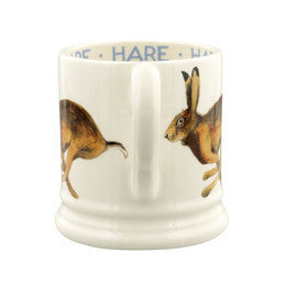 Emma Bridgewater Small Creatures Hare Half Pint Mug. Made in England