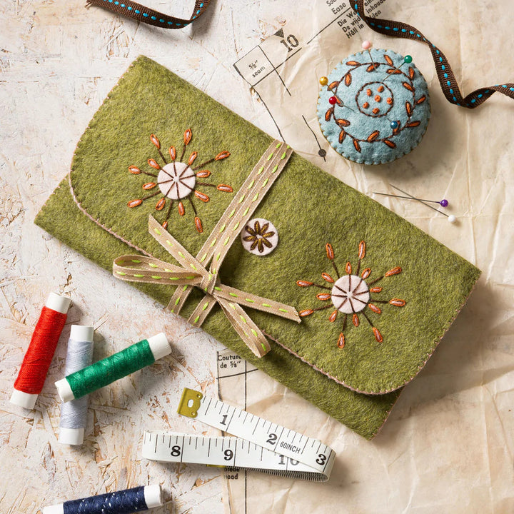 Sewing Roll Wool Mix Felt Craft Kit by Corinne Lapierre