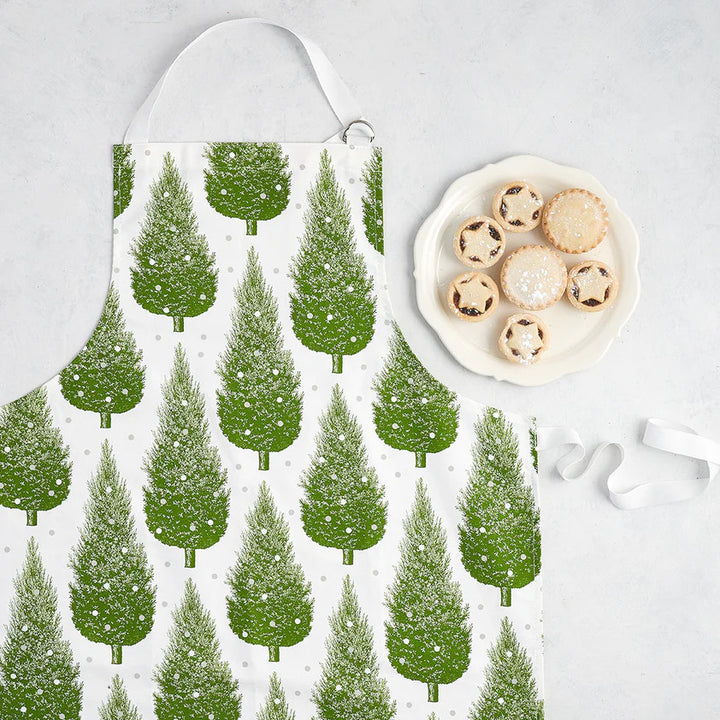 Thornback & Peel Christmas Tree cotton apron.