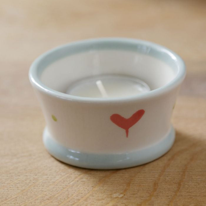 Susie Watson pottery Oscar Tea Light Holder