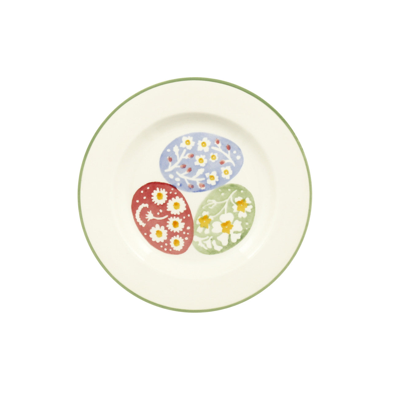 6 1/2 inch Emma Bridgewater Easter Egg Hunt pottery plate.