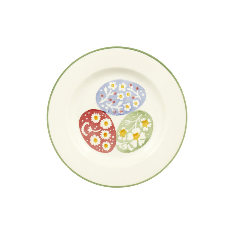 6 1/2 inch Emma Bridgewater Easter Egg Hunt pottery plate.