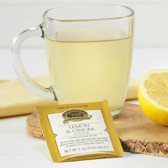 Ringtons Lemon & Ginger Infusion Teabags, 25 ct.