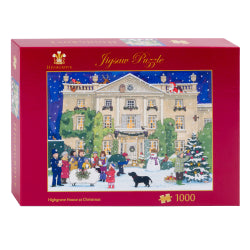 Highgrove House at Christmas by Alison Gardiner.