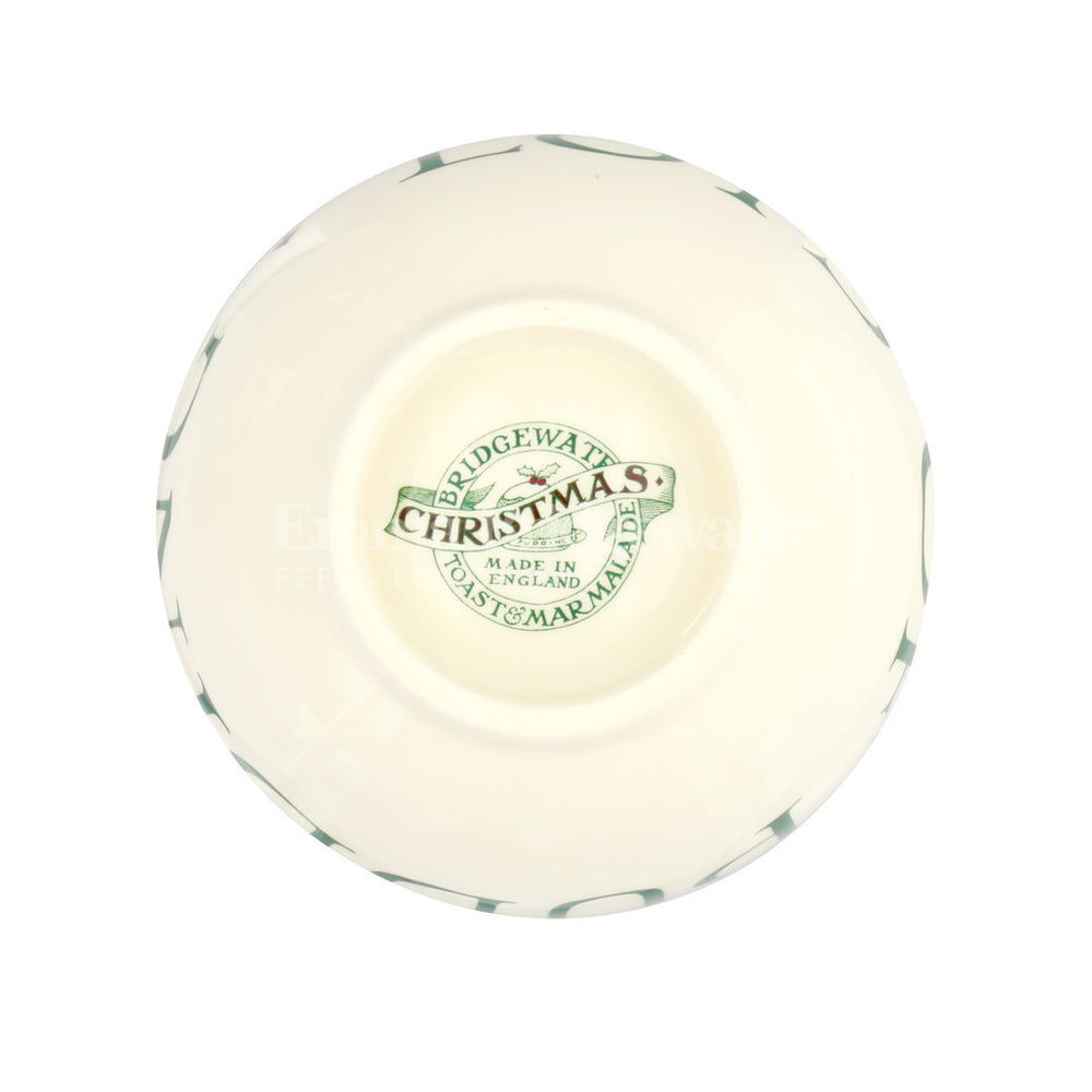 Emma Bridgewater Christmas Toast French bowl. Handmade in England.