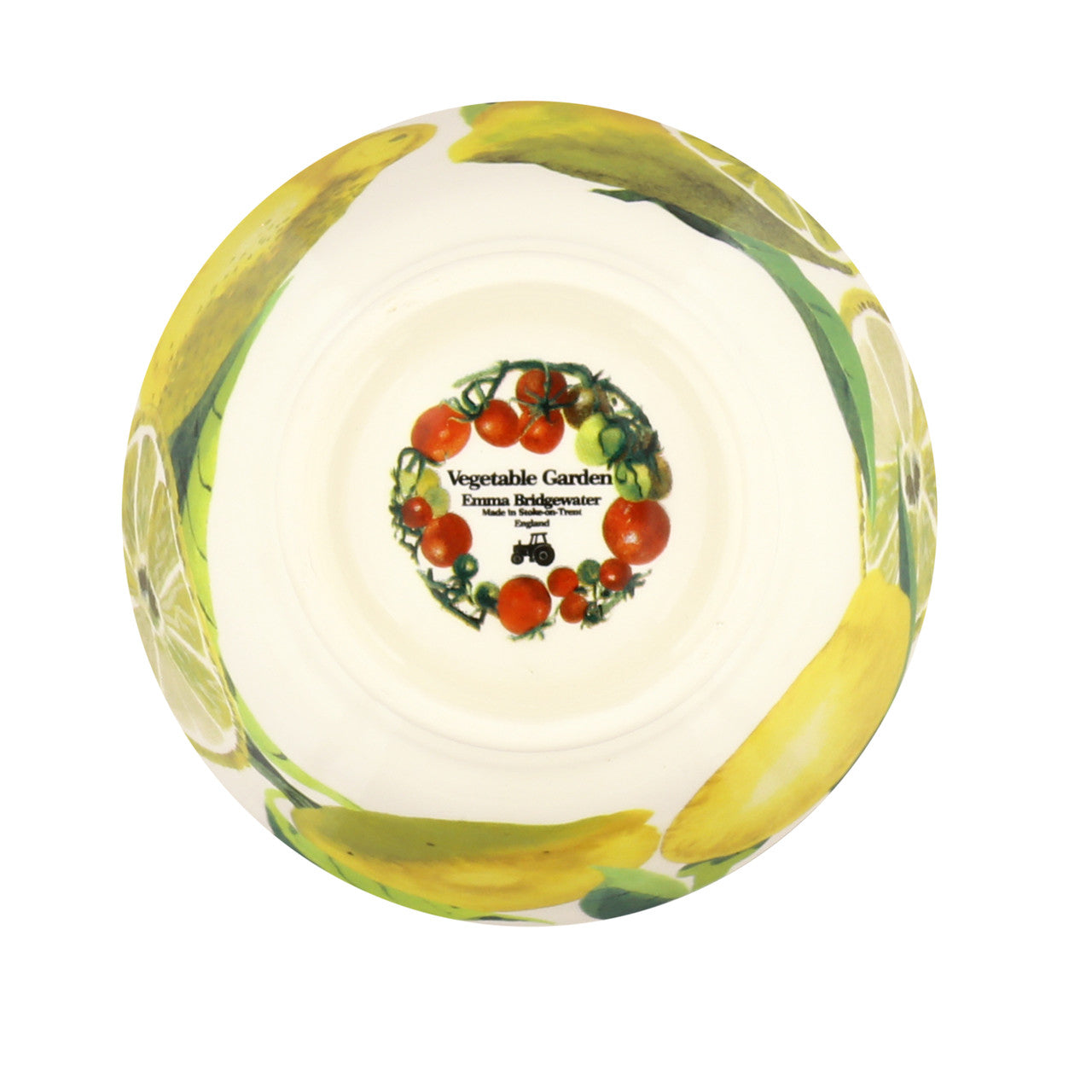 Vegetable Garden Lemons Small Old Bowl
