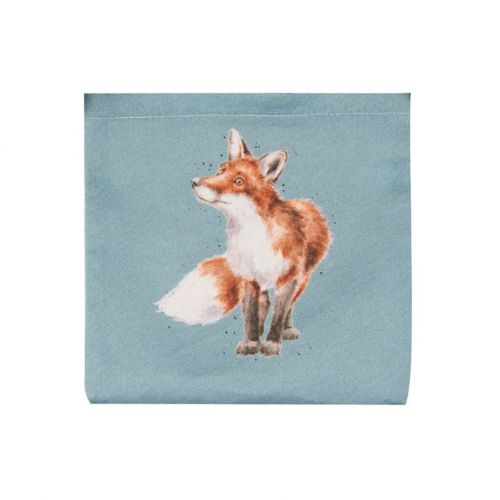 'Bright Eyed & Bushy Tailed' Foldable Shopping Bag by Wrendale Designs