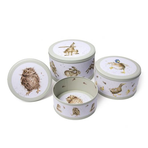 The Country Set Set of 3 Cake Tins by Hannah Dale.