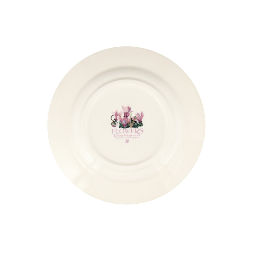 Emma Bridgewater Autum Cyclamen 6 1/2 inch plate. Handmade in England.