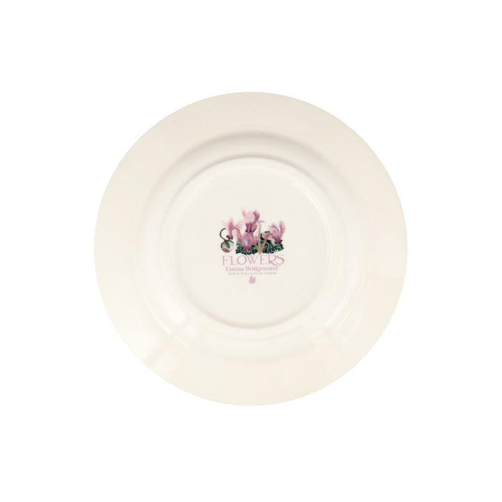 Emma Bridgewater Autum Cyclamen 6 1/2 inch plate. Handmade in England.