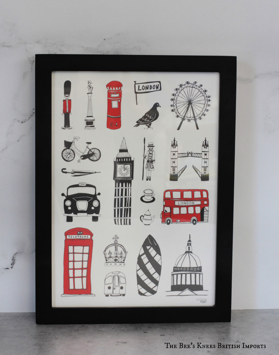 The Big Smoke Print from Victoria Eggs.