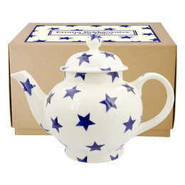 4 cup Blue Star pottery teapot from Emma Bridgewater.