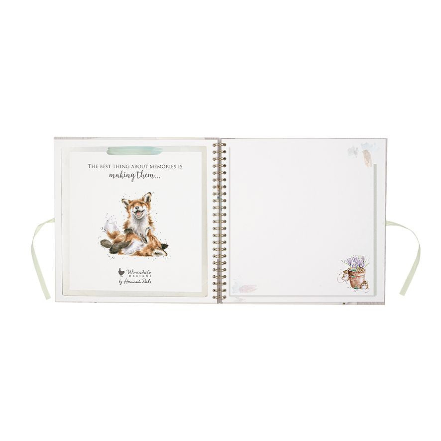 'Blooming with Love' Spaniel Scrapbook Album by Wrendale Designs