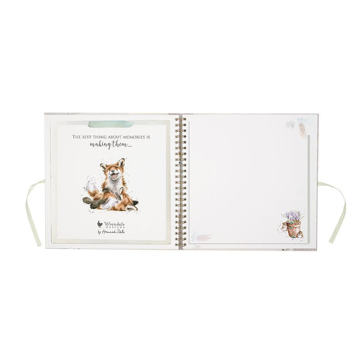 'Blooming with Love' Spaniel Scrapbook Album by Wrendale Designs