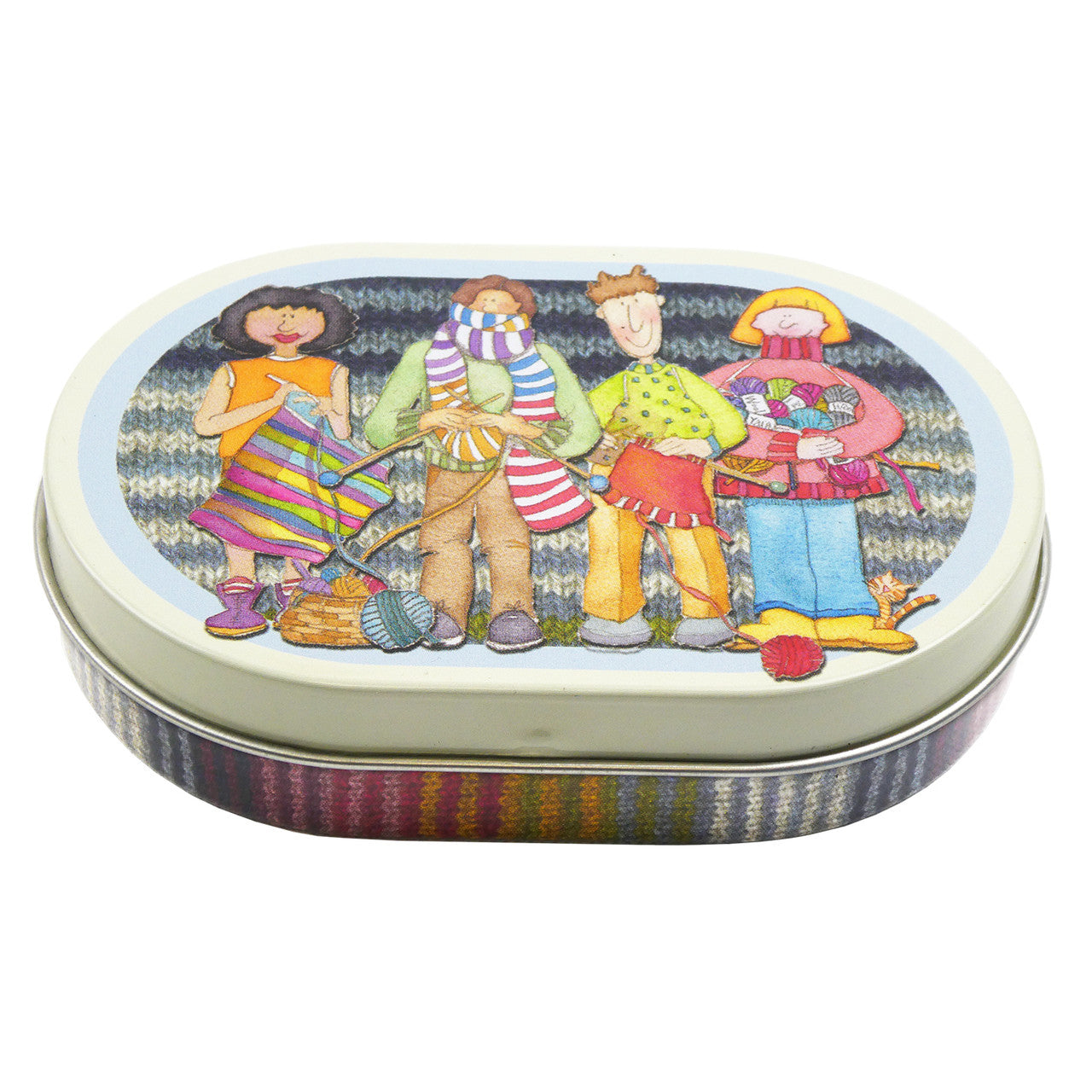Emma Ball The Yarn Club Mini Oval Tin