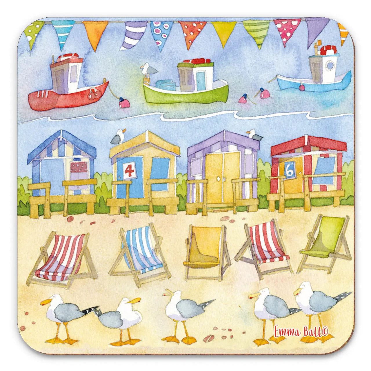 Holiday Memories Coaster from Emma Ball