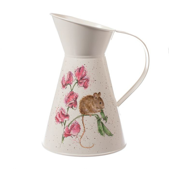 The Pea Thief Flower Jug by Hannah Dale.