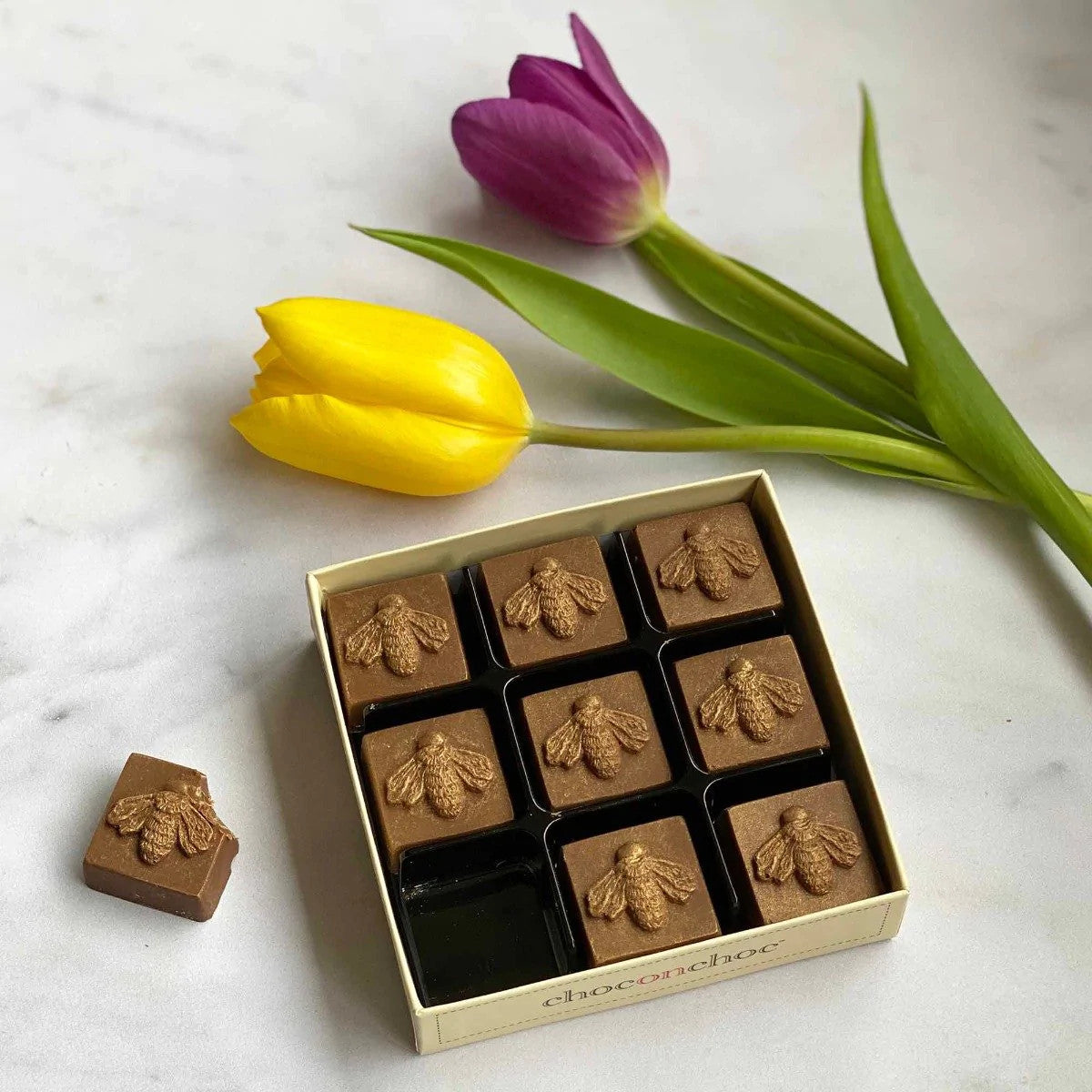 Bee Kind Chocolate Gift by Choc on Choc. Made in England.