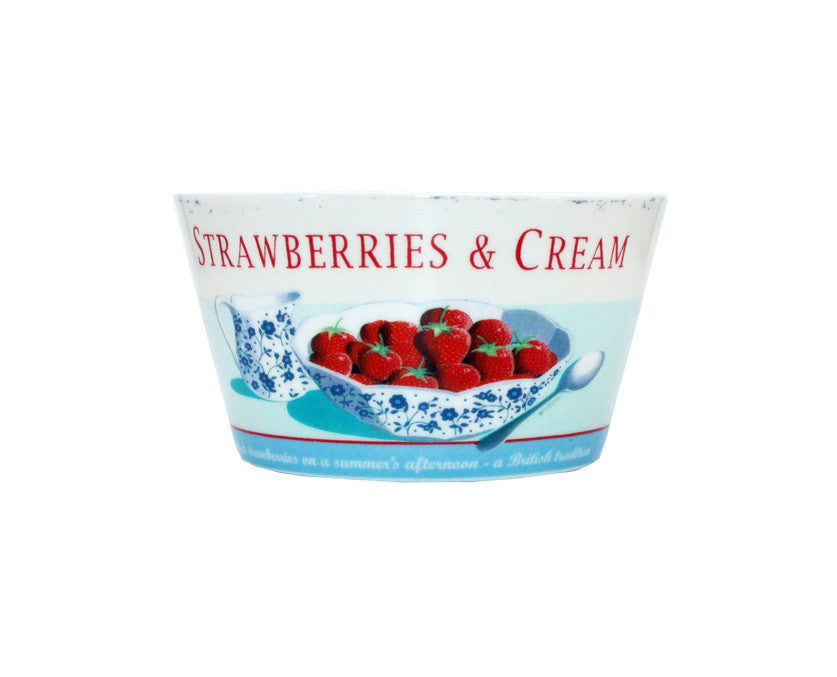 Martin Wiscombe Strawberries and Cream Bowl