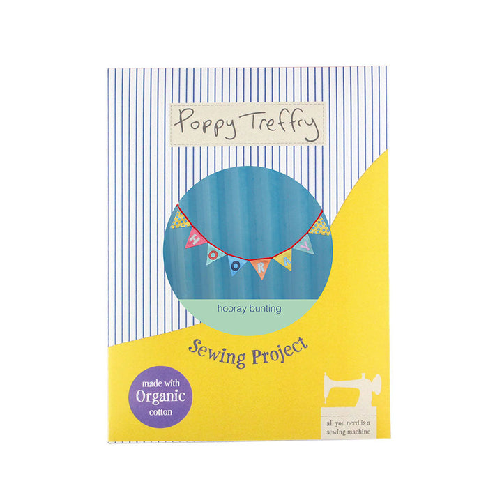 Hooray Bunting Sewing Project by Poppy Treffry.