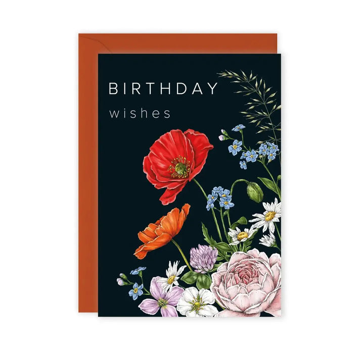 Champ de Fleur - Birthday Wishes Card