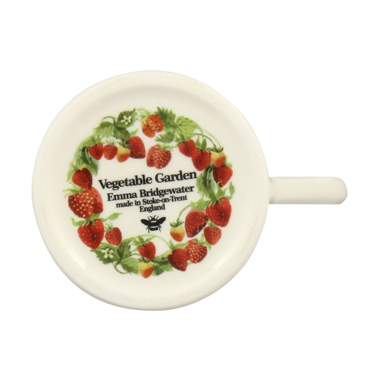 Emma Bridgewater Vegetable Garden Strawberries Half Pint Mug. Handmade in England. 