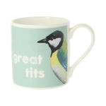 Great Tits Bone China Mug.