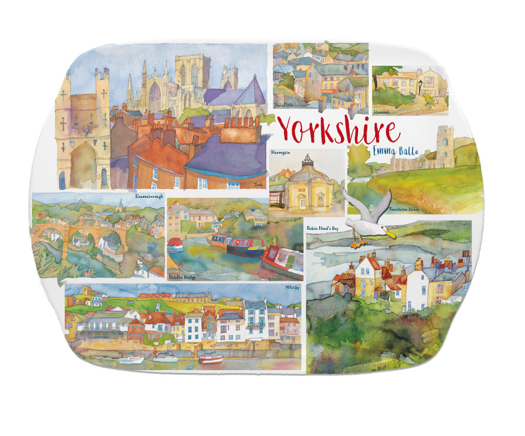 Emma Ball Yorkshire Melamine Scatter Tray