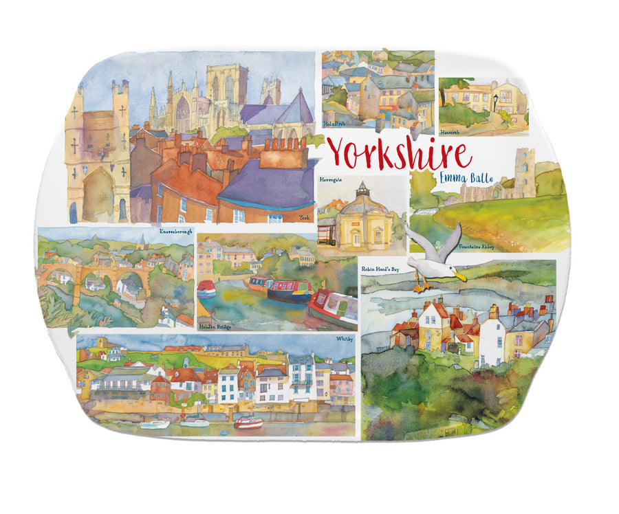 Emma Ball Yorkshire Melamine Scatter Tray