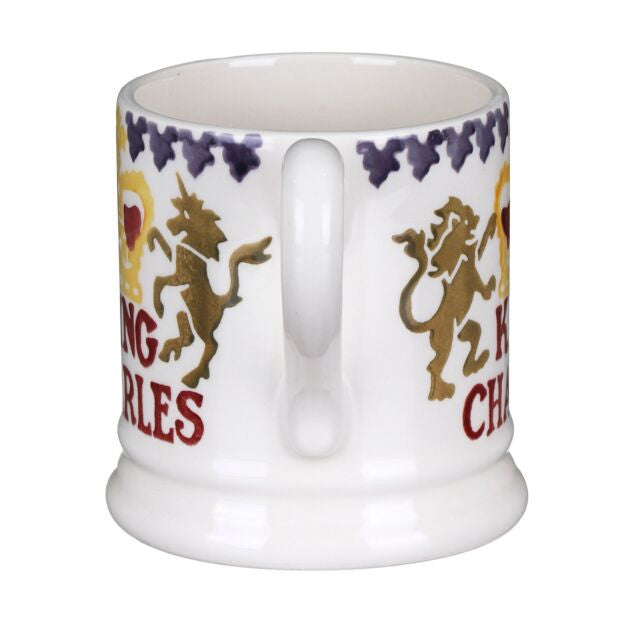 King Charles III Coronation 1/2 Pint Mug by Emma Bridgewater