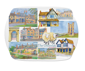 The Cotswolds Melamine Scatter Tray from Emma Ball Image