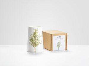 Silver Birch Vase by Helen Beard.